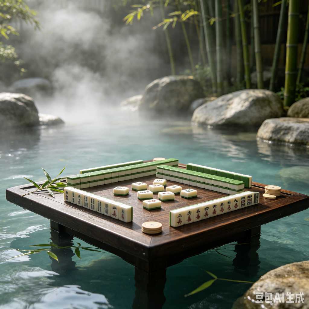 hand crafted mahjong set