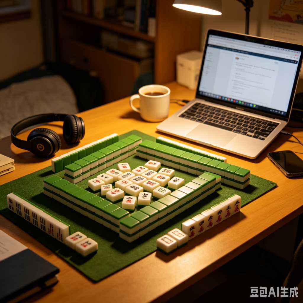 retro gift mahjong tiles