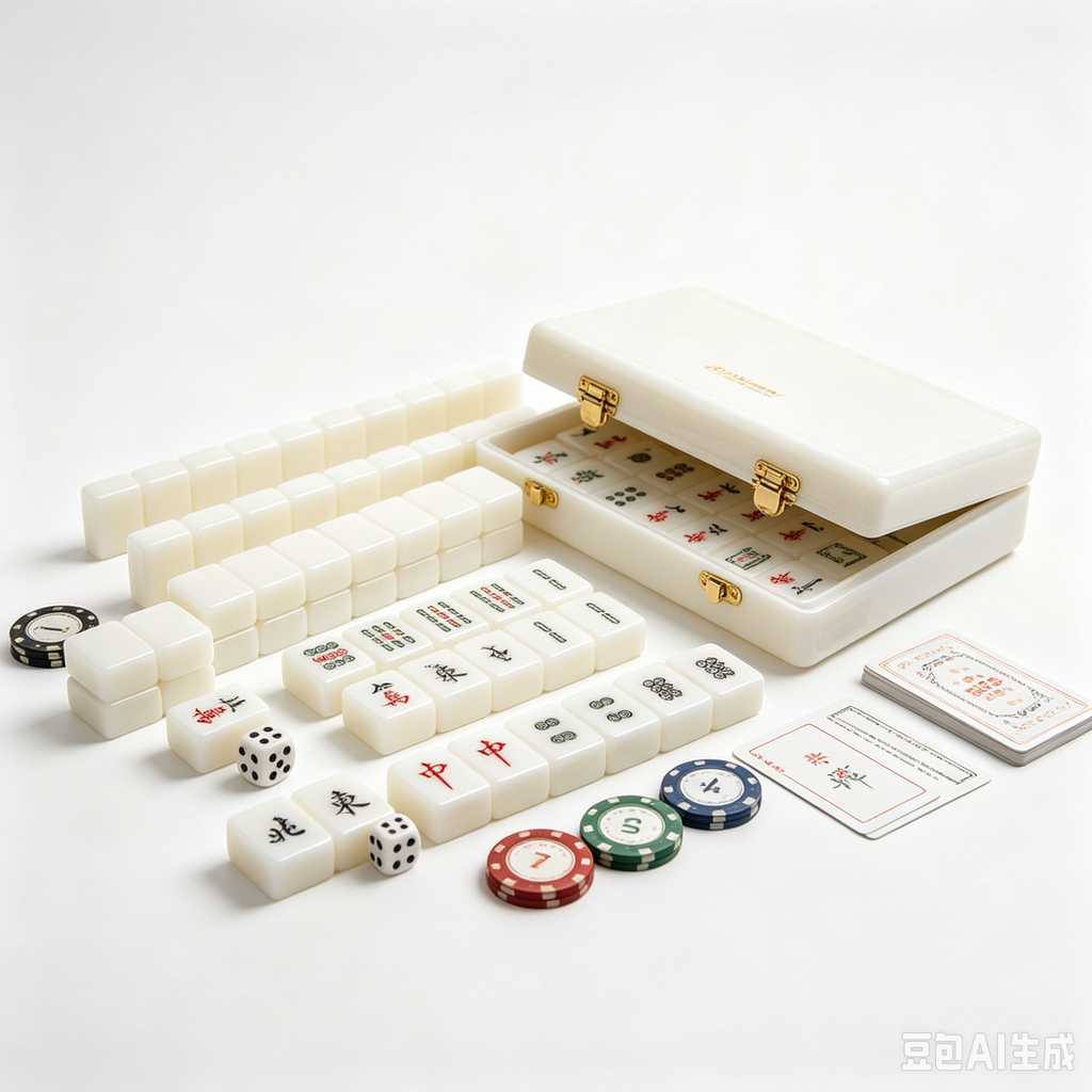 new year mahjong set gift
